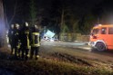 Container LKW umgestuerzt Koeln Brueck Bruecker- Dellbruecker Mauspfad P281